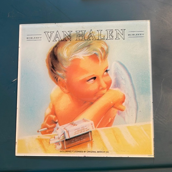 - 🎡🎟️ Vintage Carnival Prize ~ Glass Mirror 🎟️🎡 - Picture 1 of 11